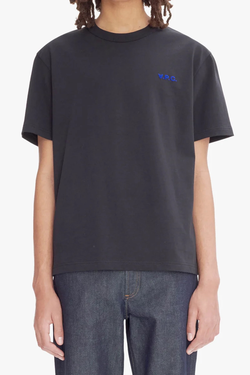 A.P.C. T-SHIRT BOXY PETIT VPC Zwart-1 2