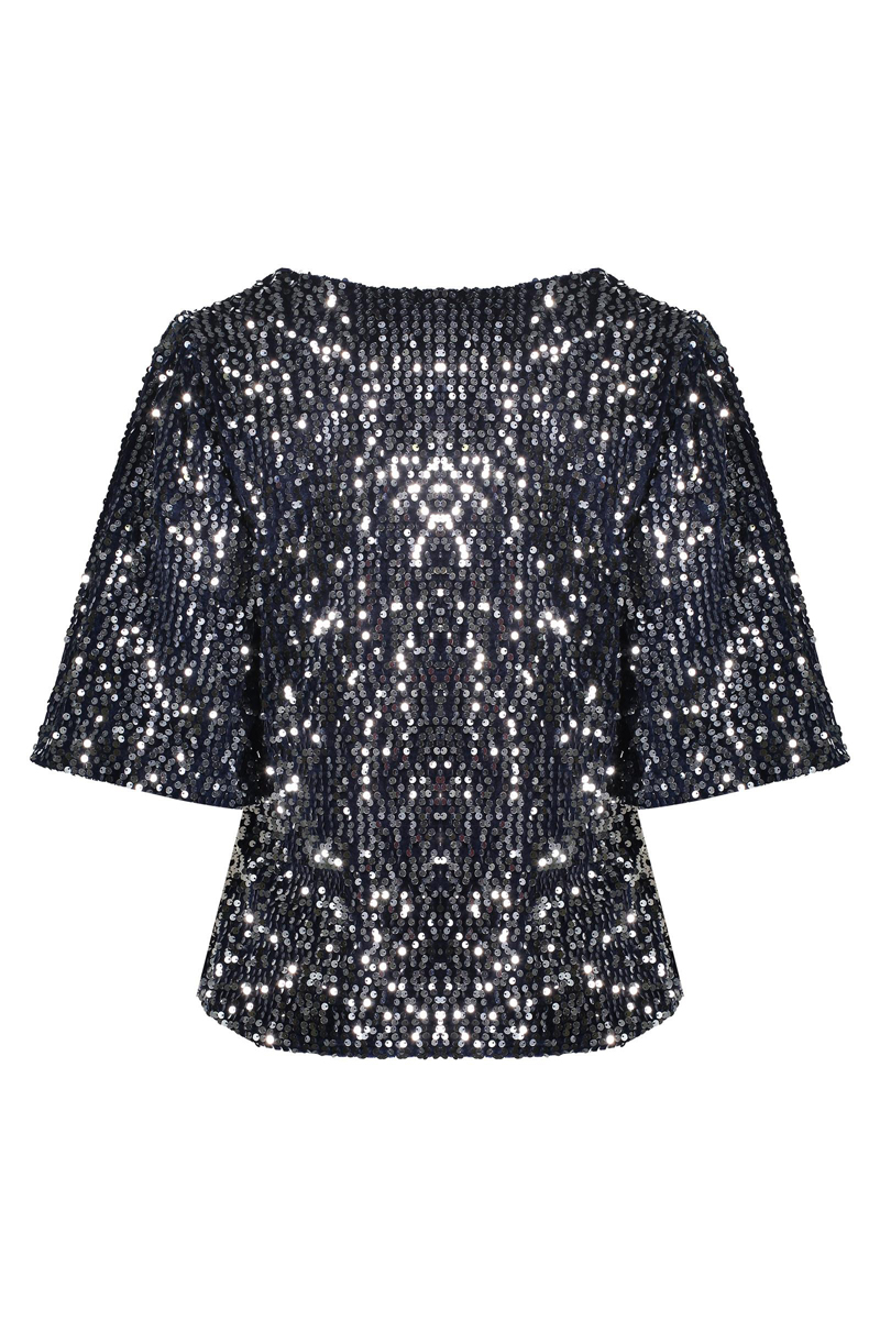 Geisha top Blauw-1 3