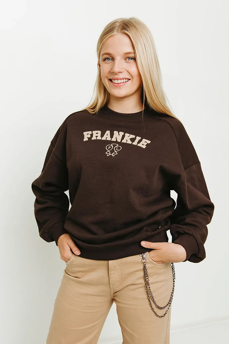 Frankie & Liberty Phoebe sweater bruin/beige-1 3