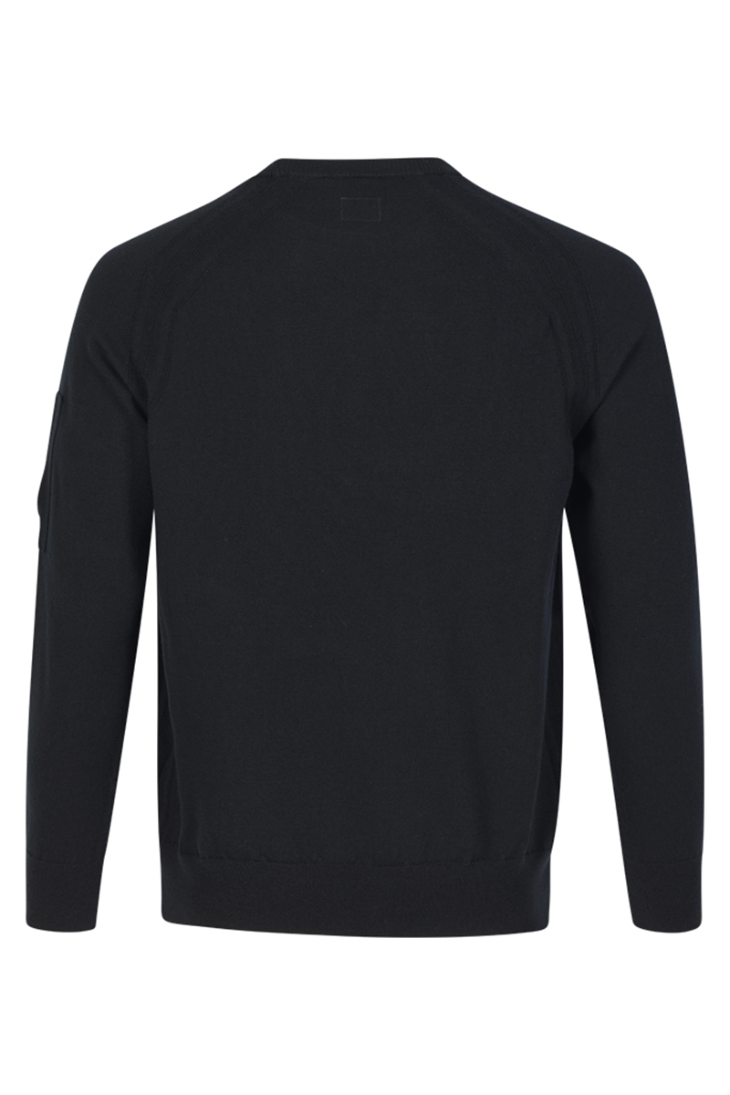 C.P. Company KNITWEAR CREW NECK IN MERINO WOOL Grijs-1 2