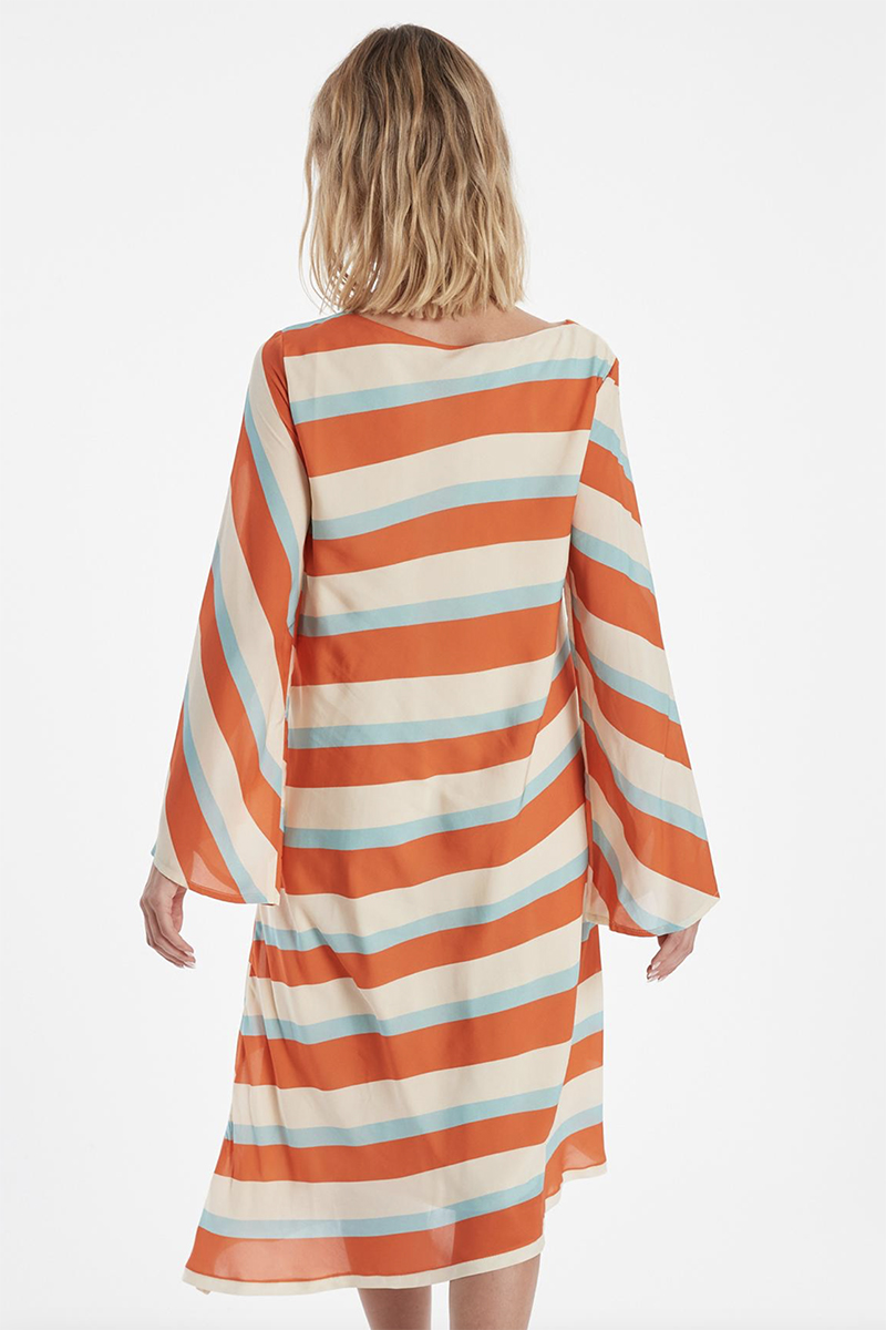 Ana Alcazar tunic dress Oranje-1 3