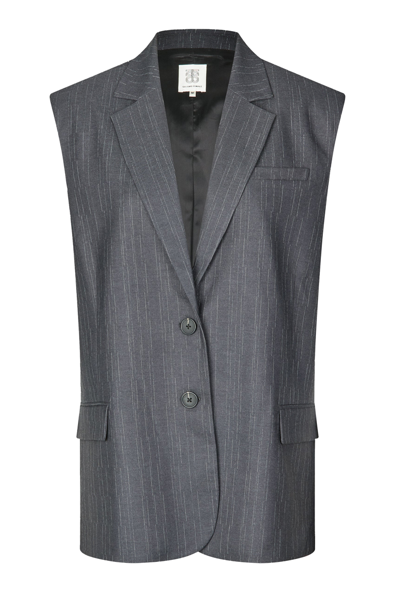 Second Female Briston waistcoat Blauw-1 1