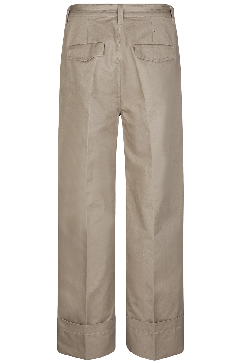 Second Female Wallie Long Trousers bruin/beige-1 5