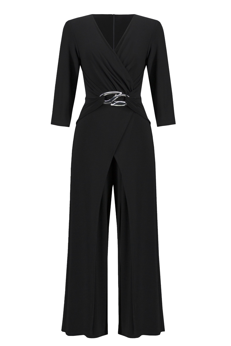 Joseph Ribkoff lds jumpsuit Zwart-1 1