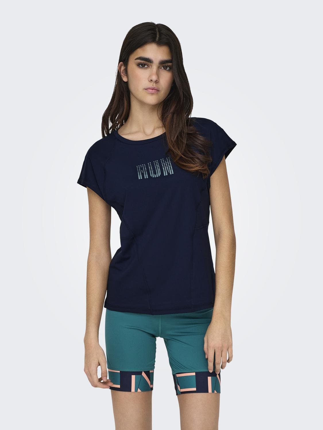 Only Play ONPJOY ON SS TRAIN TEE 238196-Maritime Blue 3