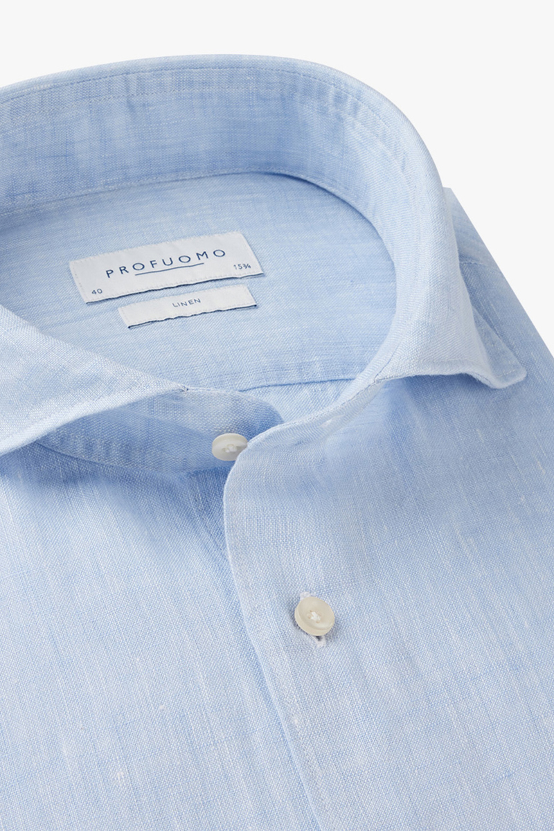 Profuomo SHIRT X-CUTAWAY SC SF BLUE Blue 2