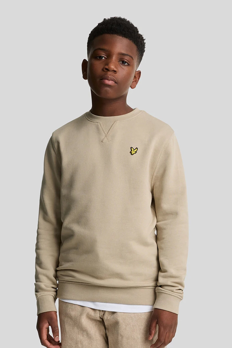 Lyle & Scott Crewneck sweatshirt bruin/beige-1 3