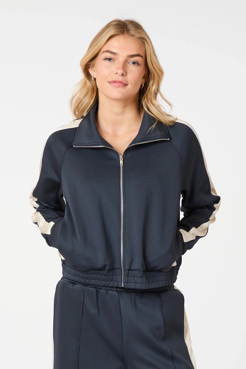 Neo Noir Vera track suit blouse Blauw-1 2