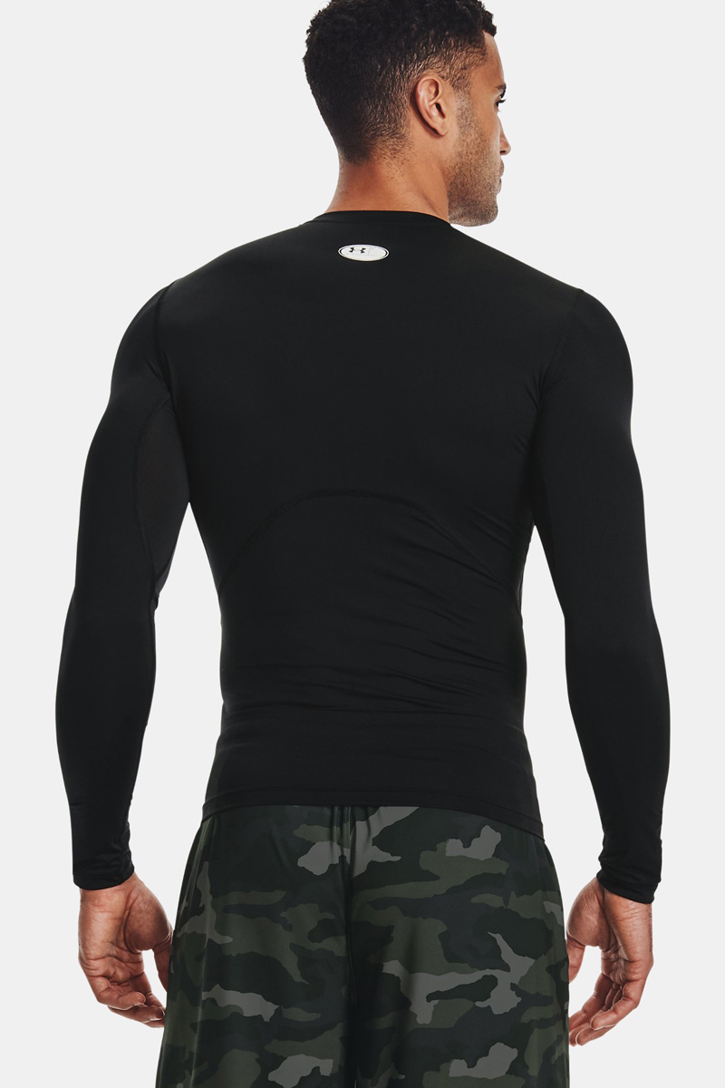 Under Armour Ua Hg Armour Comp Ls Zwart 3