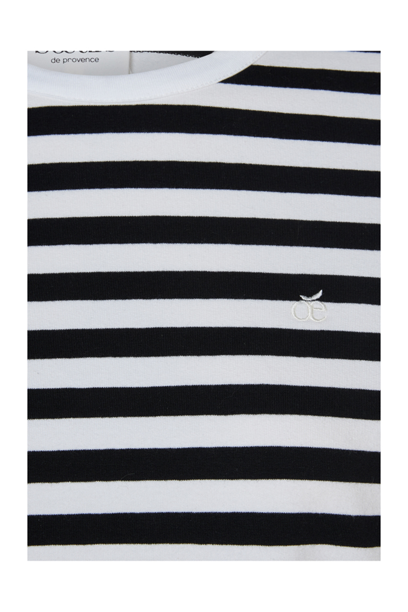 Soeurs de Provence Eve Tee - Striped Zwart-1 4