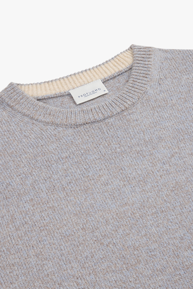 Profuomo PULLOVER CREW NECK BLUE Blue 2