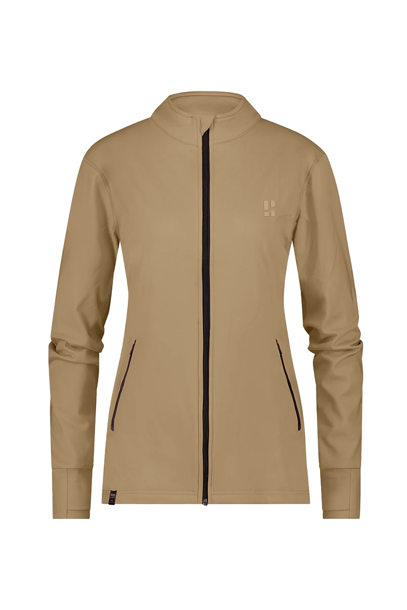 Poederbaas ARCTIC SPORTS TECH JACKET WOMEN bruin/beige-1 1