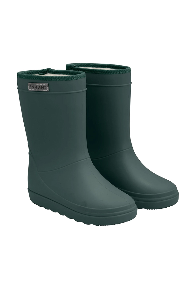 EN FANT Thermo boots solid Groen-1 2