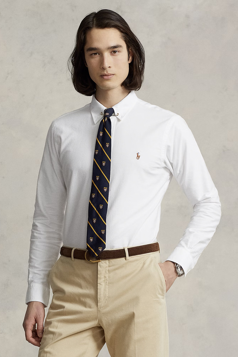 Polo Ralph Lauren CLASSIC OXFORD Wit-1 2