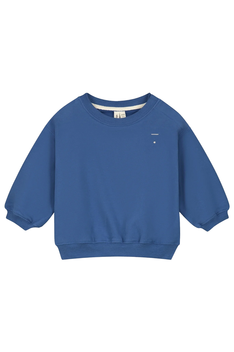 Gray Label Baby dropped shoulder sweater Blauw-1 1