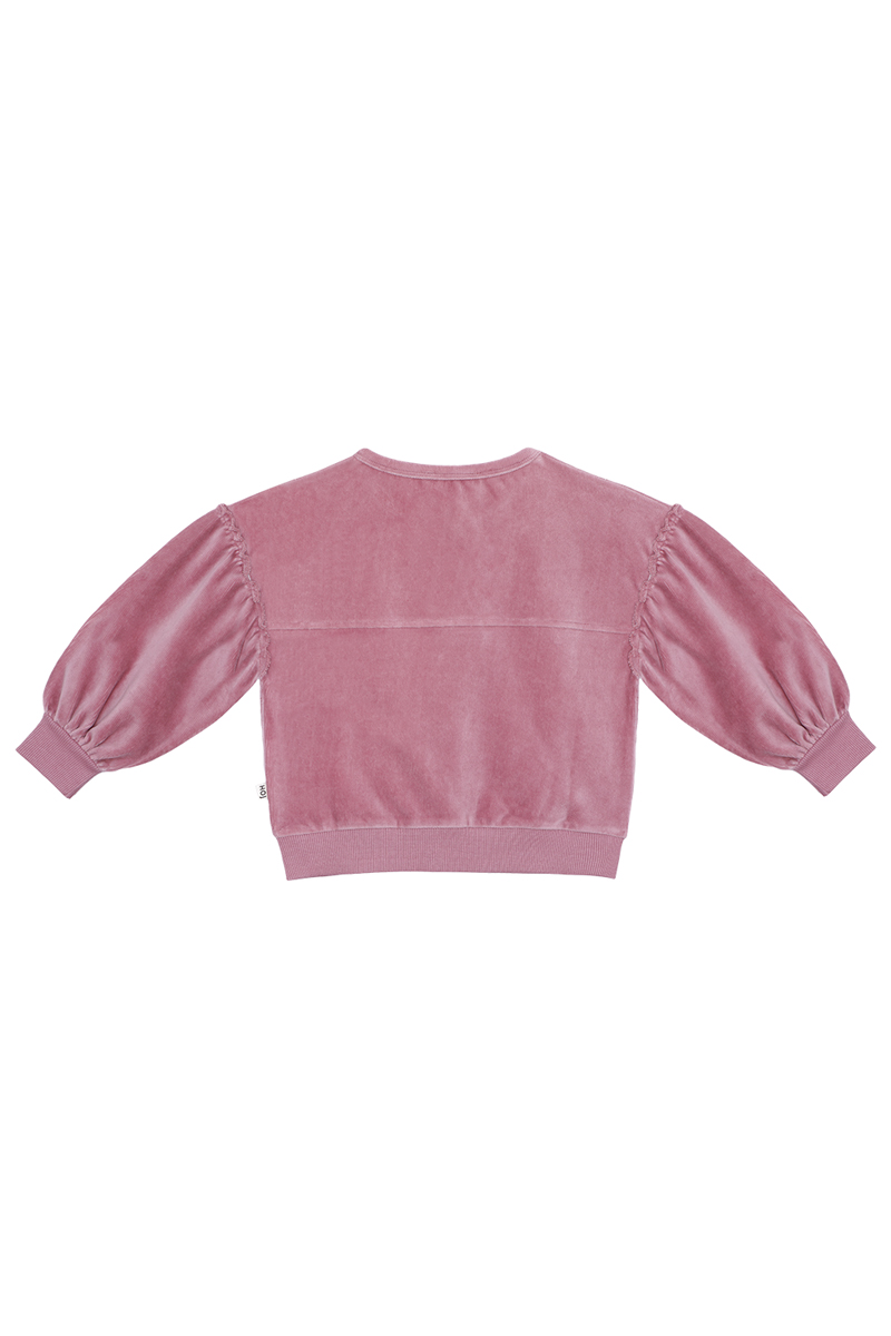 House Of Jamie Dropped shoulder cardigan Rose-1 2