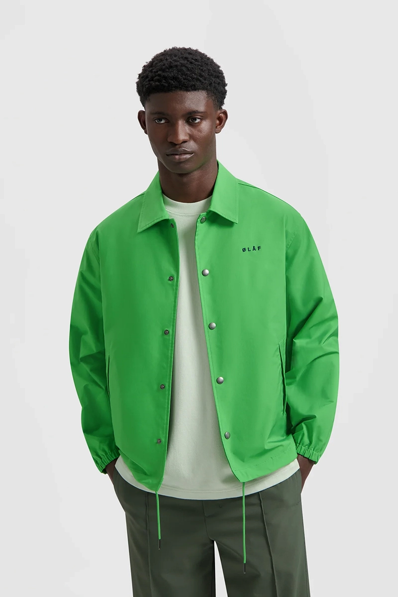 Olaf Hussein COACH JACKET Groen 2