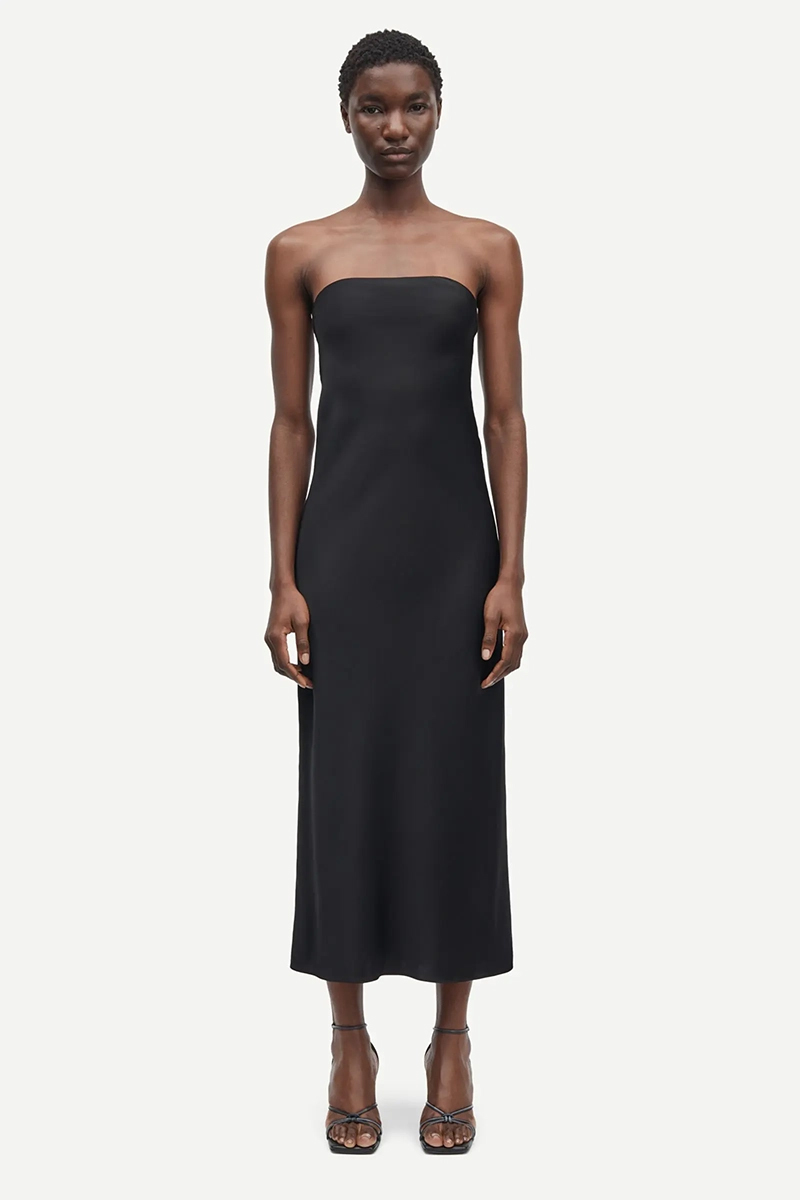 Samsøe Samsøe Saelina dress Zwart-1 2