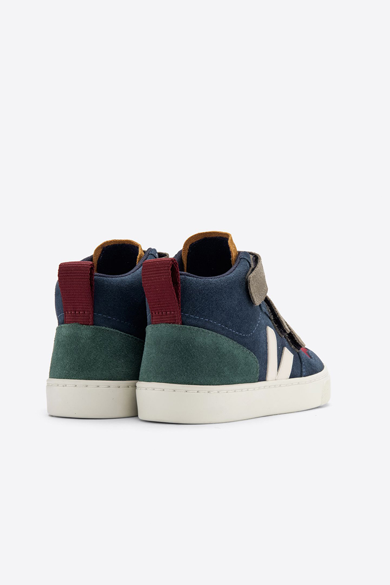 Veja Small v-10 mid Blauw-1 3