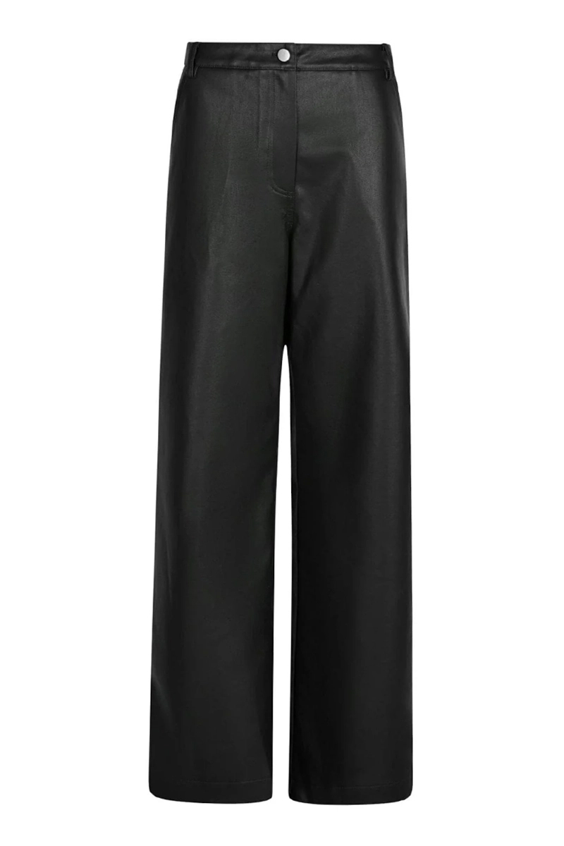 Neo Noir Pinur faux lether pants Zwart-1 1