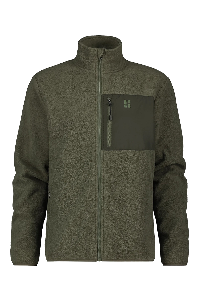 Poederbaas FOUR SEASONS FLEECE JACKET MEN Groen-1 1