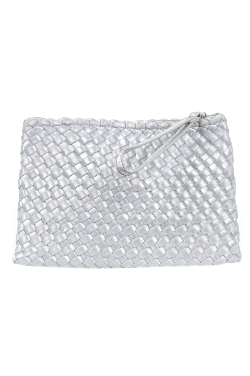 Marrea Clutch Zilver-1 1