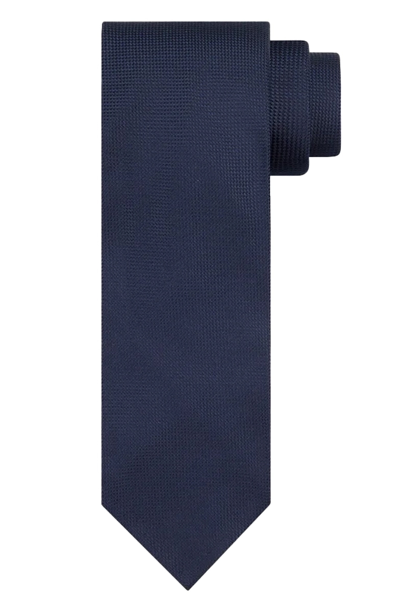 Profuomo TIE SILK WOVEN NAVY Navy 1