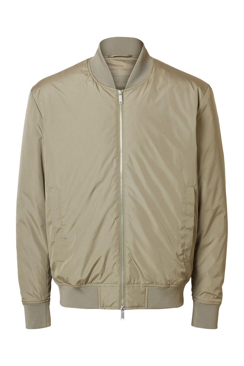 Selected SLHARCHIVE SPRING BOMBER NOOS 190926-Vetiver 1