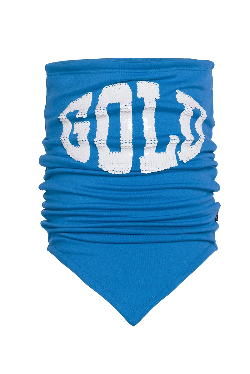 Goldbergh GALLIX NECKWARMER Blauw-1 1