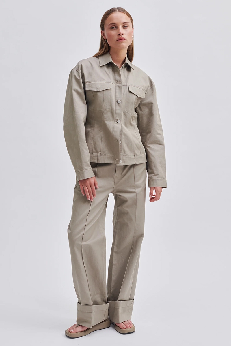 Second Female Wallie Long Trousers bruin/beige-1 2