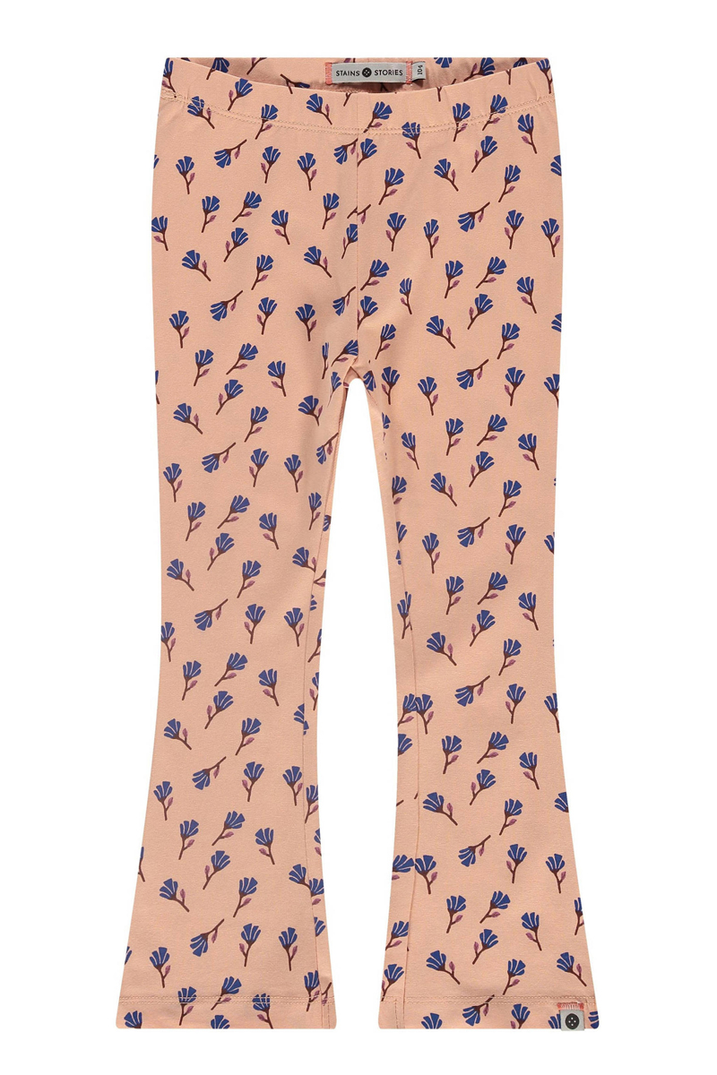 Stains and Stories Girls pants flared Oranje-1 1