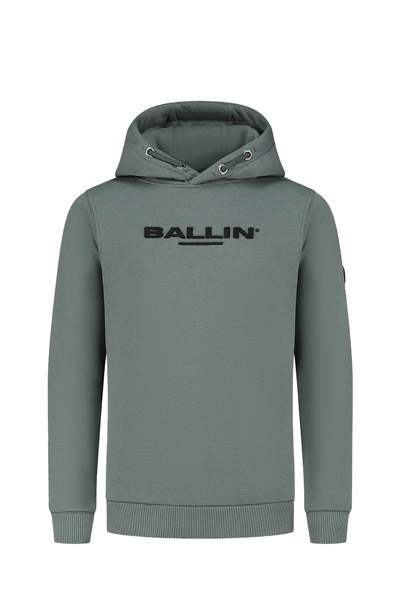 Ballin Slim fit sweater Groen-1 1