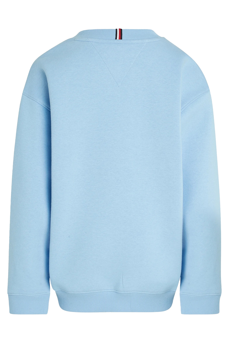 Tommy Hilfiger Timeless fleece sweatshirt Blauw-1 2