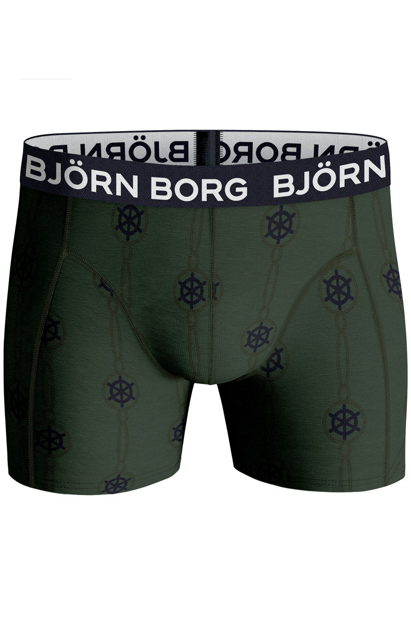 Netjes Chip Houden Bjorn Borg SHORTS SAMMY BB NAUTICAL Groen-1 Voorwinden