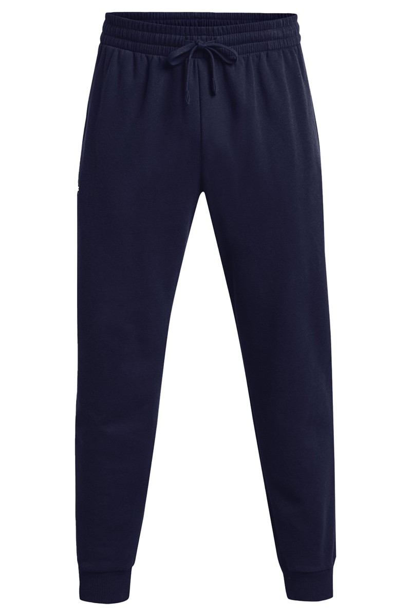 Ua Rival Fleece Joggers nvy Blauw Voorwinden