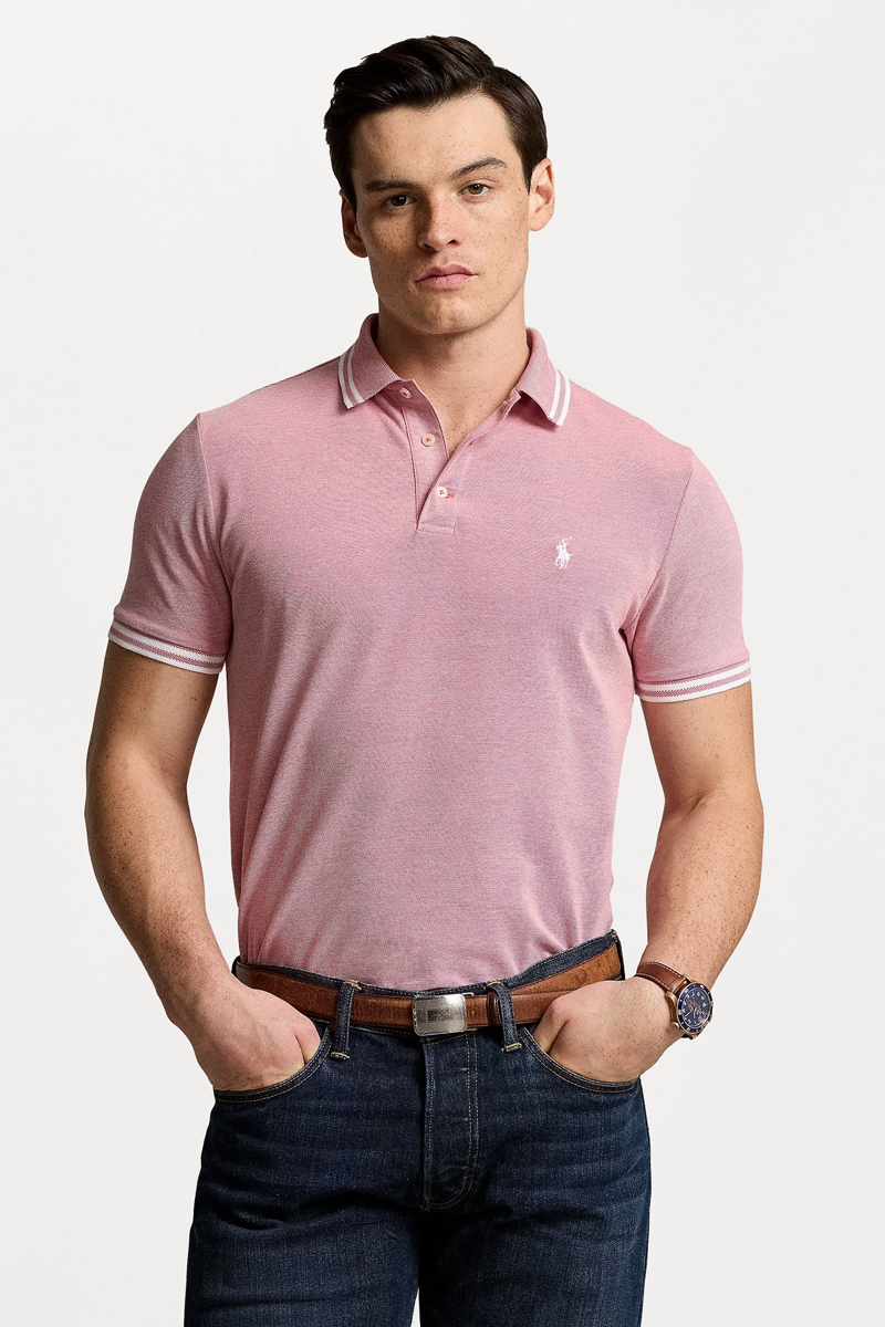 Polo Ralph Lauren STRETCH MESH Rood-1 2