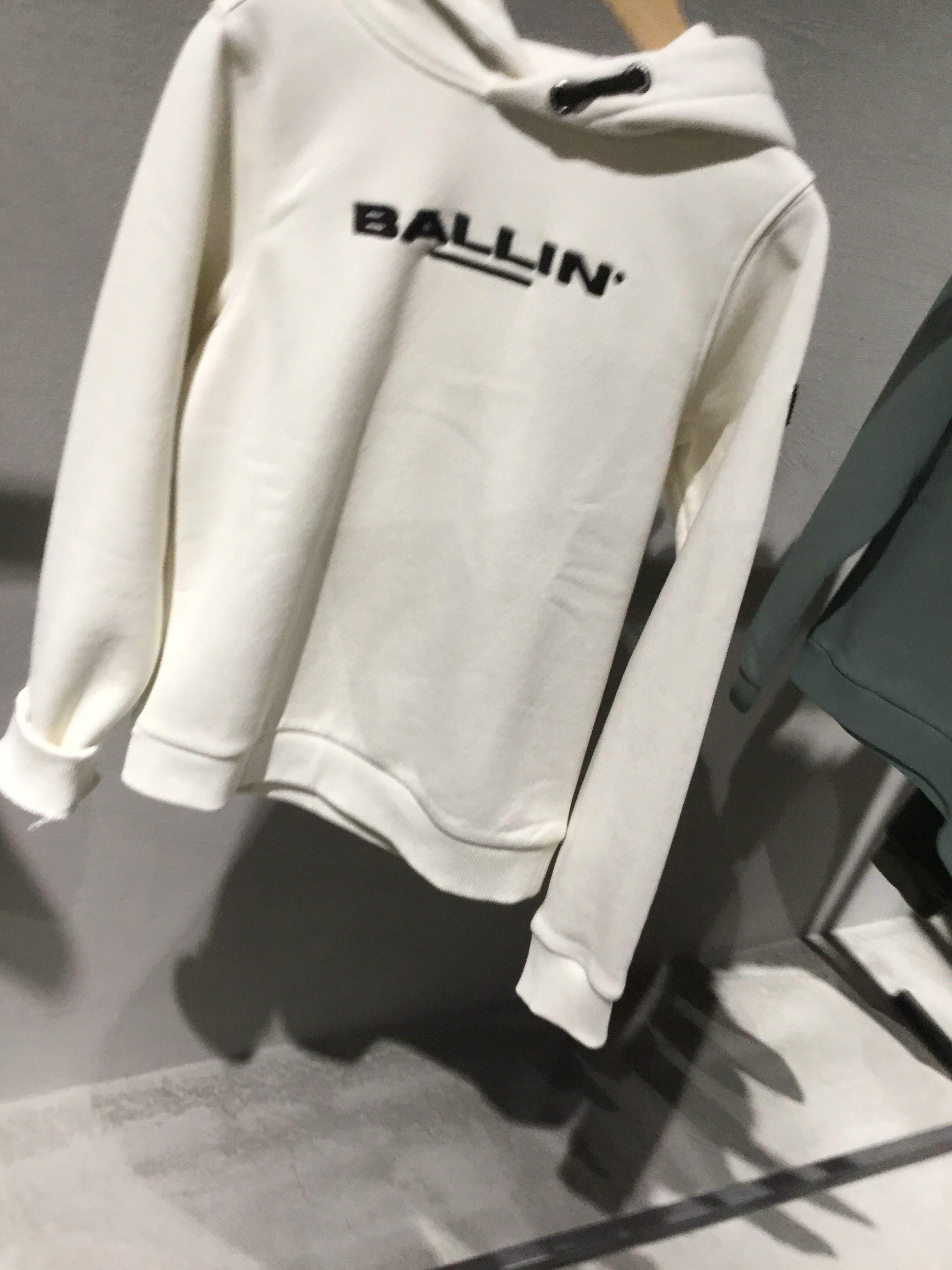Ballin Slim fit sweater Ecru-1 1