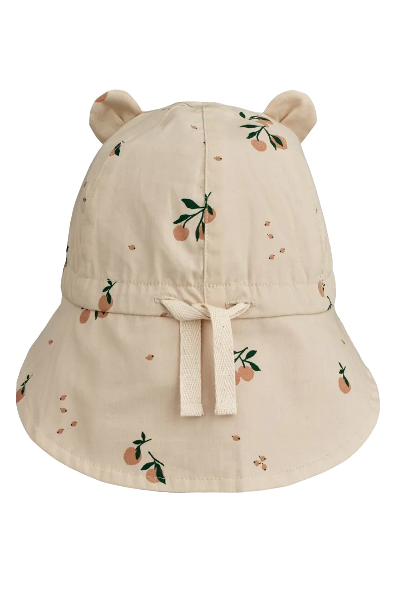 Liewood Gorm reversible sun hat with ears Ecru-1 3