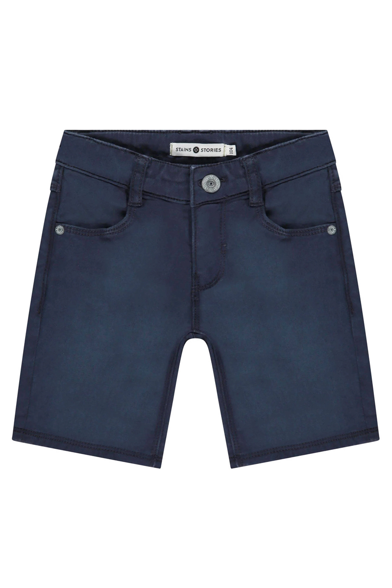 Stains and Stories Boys short Blauw-1 1