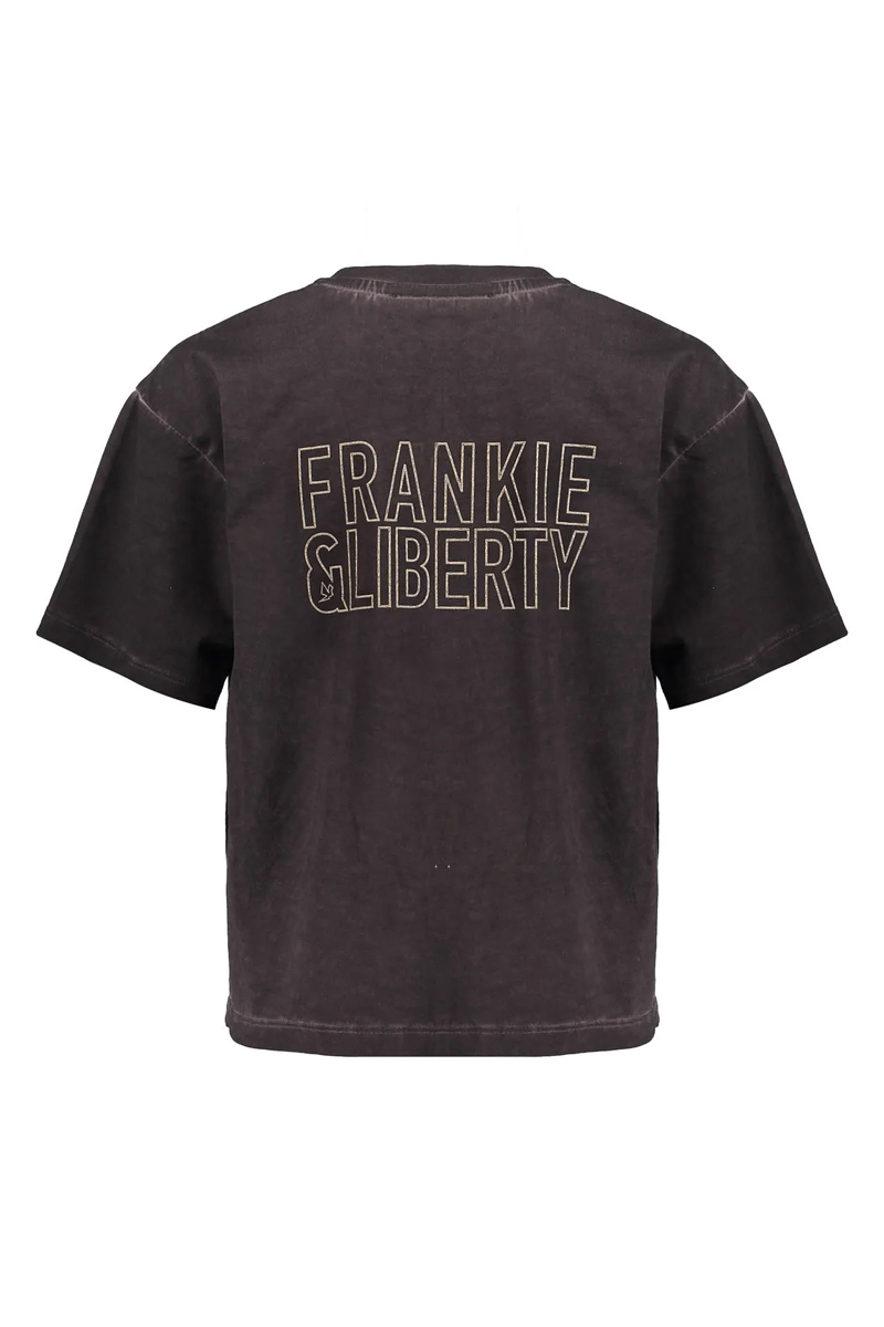 Frankie & Liberty Paris tee bruin/beige-1 2