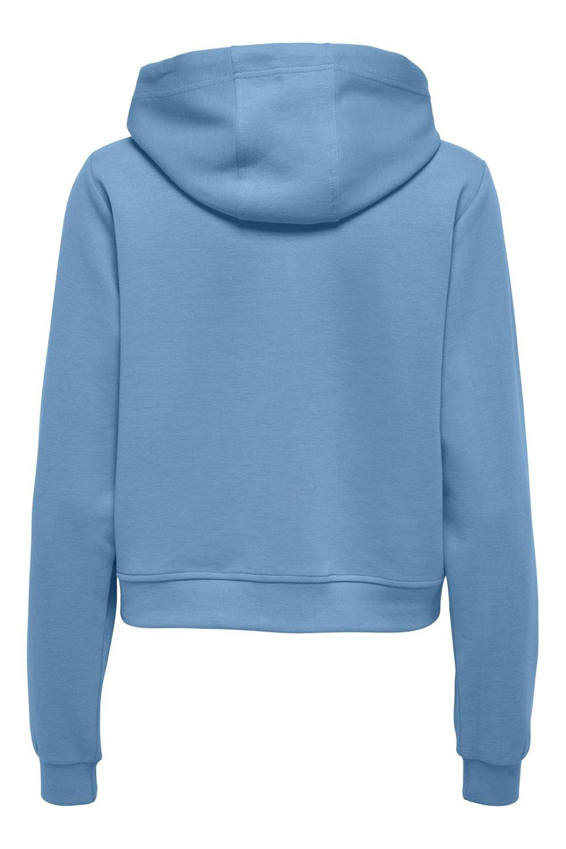 Only Play ONPLOUNGE LIFE SHORT ZIP HOOD SWEAT 295056-Blissful Blue 2