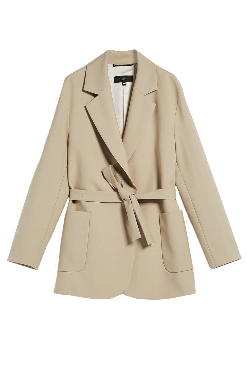 Max Mara Weekend Milord bruin/beige-1 1