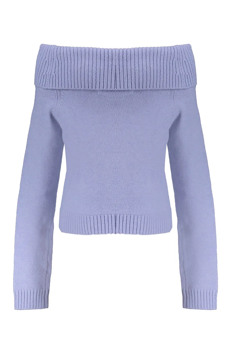 Frankie & Liberty Patricia knitted sweater Blauw-1 2