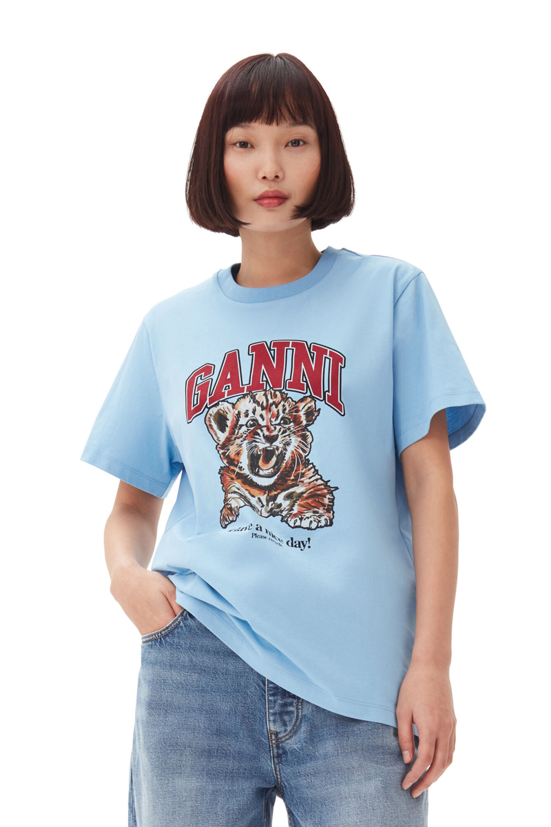 Ganni 00318285-30 Blauw-1 2