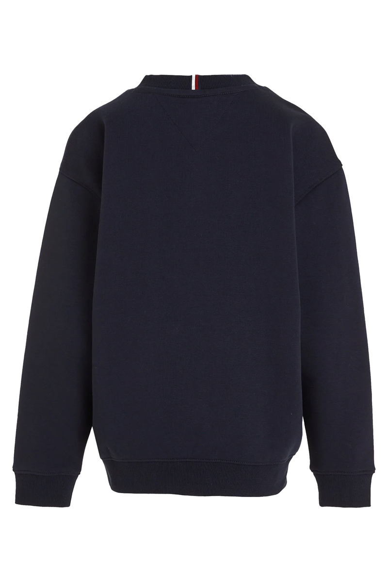 Tommy Hilfiger Timeless fleece sweatshirt Blauw-2 2