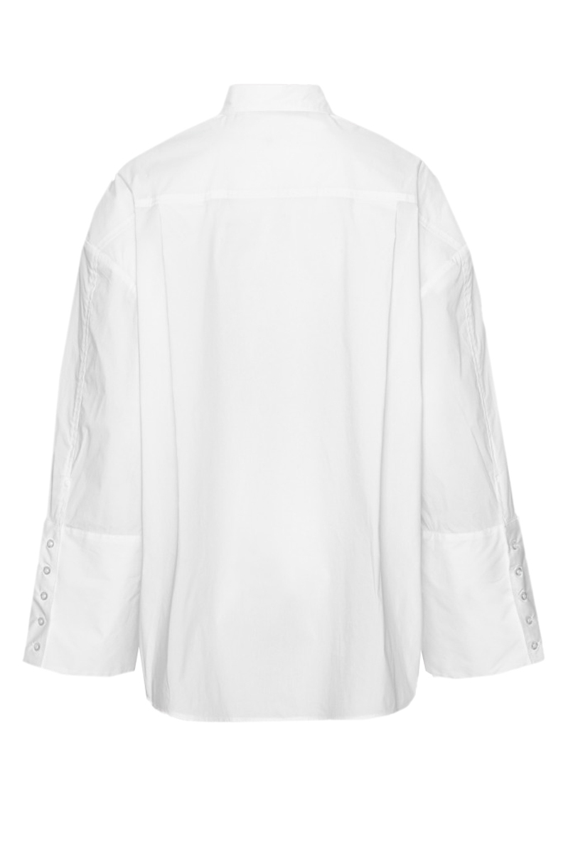 Rotate Oversized mens shirt Wit-1 3