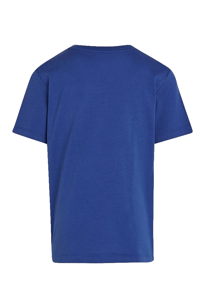 Calvin Klein Chest monologo ss tshirt Blauw-1 2