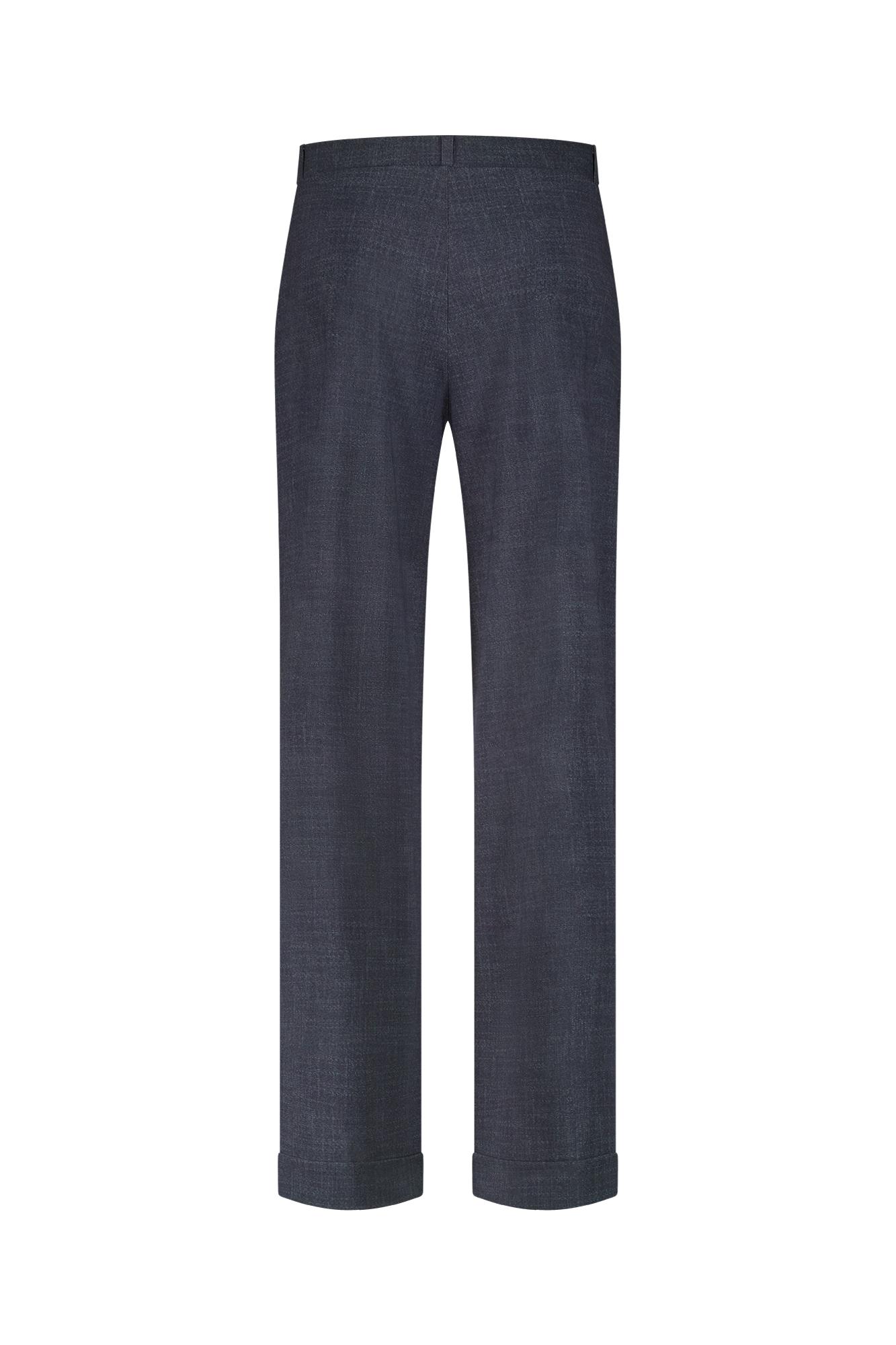 Studio Anneloes Ozzie woven look trousers Blauw-1 2