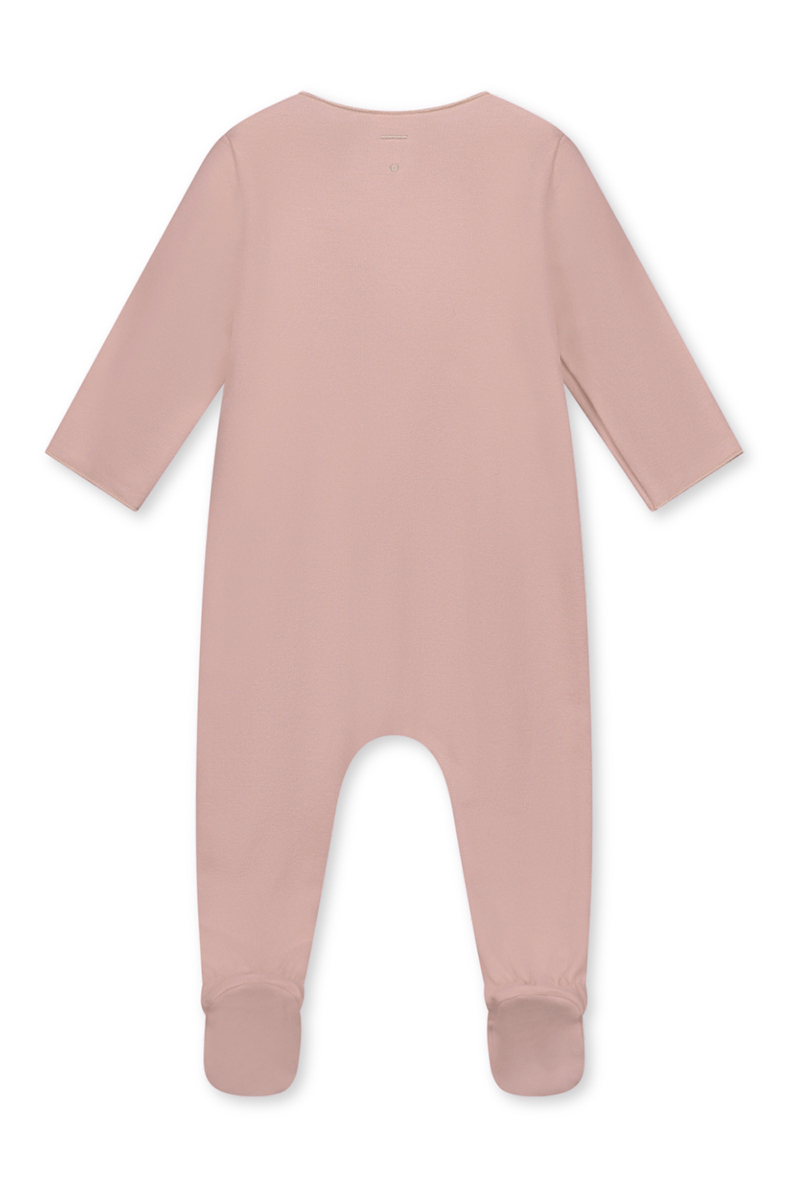 Gray Label Newborn suit with snaps Rose-1 2