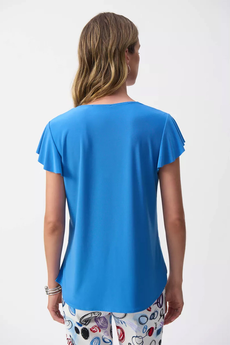 Joseph Ribkoff lds top Blauw-1 3